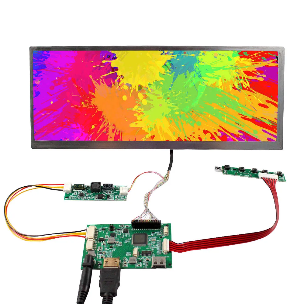 VSDISPLAY 12.3インチ モニター ① Amazon.co.jp: VSDISPLAY 12.3インチ 12.3インチ 1920x720