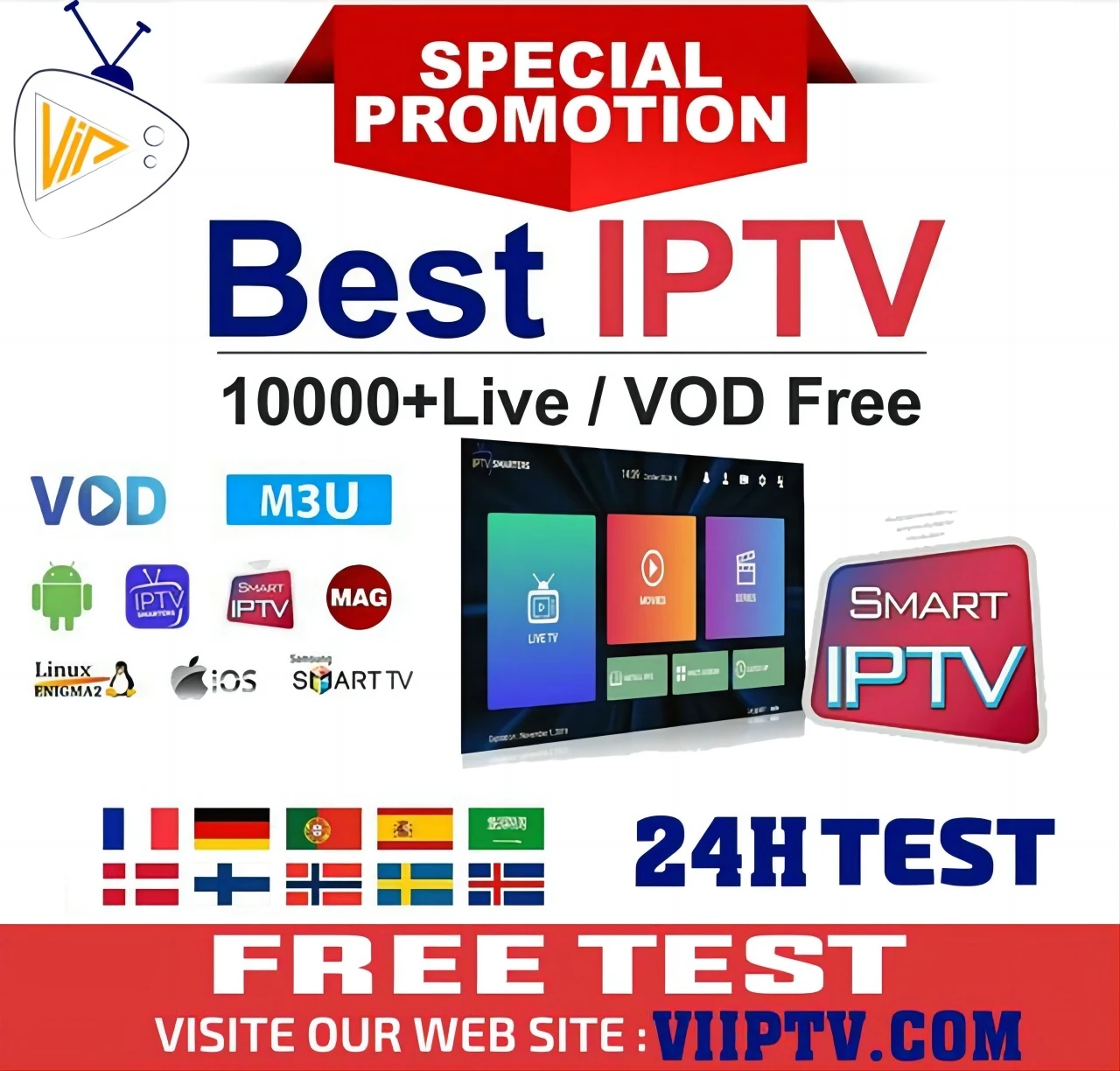 Iptv Reseller Panel Dino Mega Iptv M3u List Free Test Ip Tv ...