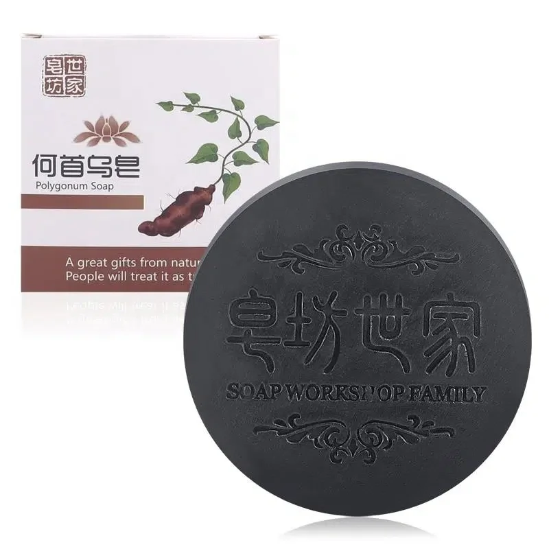 Good Selling Polygonum Multiflorum Black Hair Soap Prevents Hair Loss ...