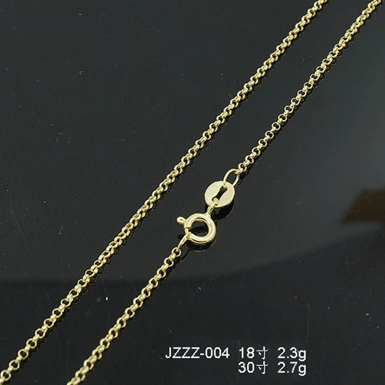 Jzzz-004c Machine Made Sterling Silver 