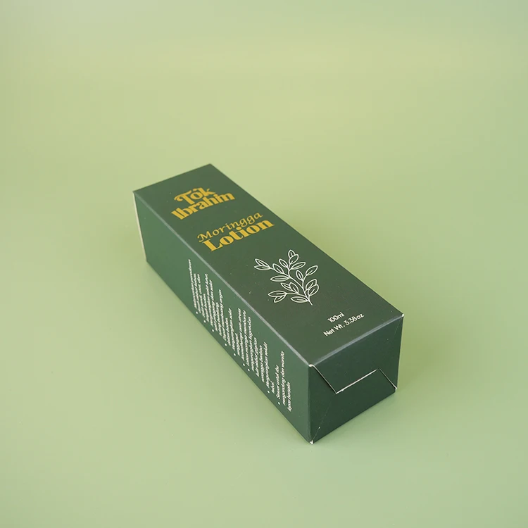 product wholesale custom luxury gold foil small cosmetic product packaging paper box manufacturer luxury fold  box for small business-2