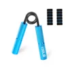 Blue 150LB grip strengthener with 2 blue sponges