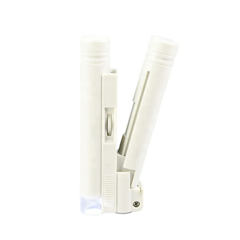 40X 80X 100X 150X Garden Pocket Microscope with LED Light