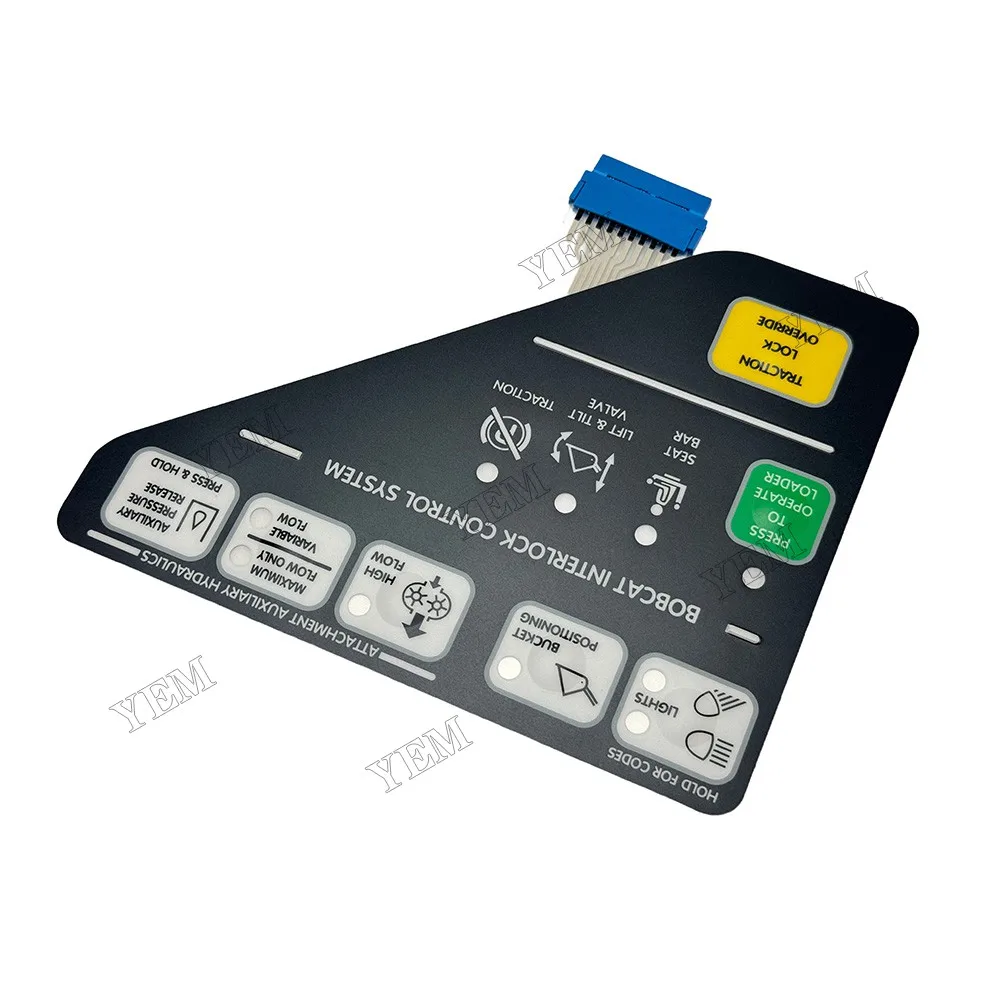 Left Instrument Panel Button Panel 6675982 Suitable for Bobcat Replaces Engine Parts 2