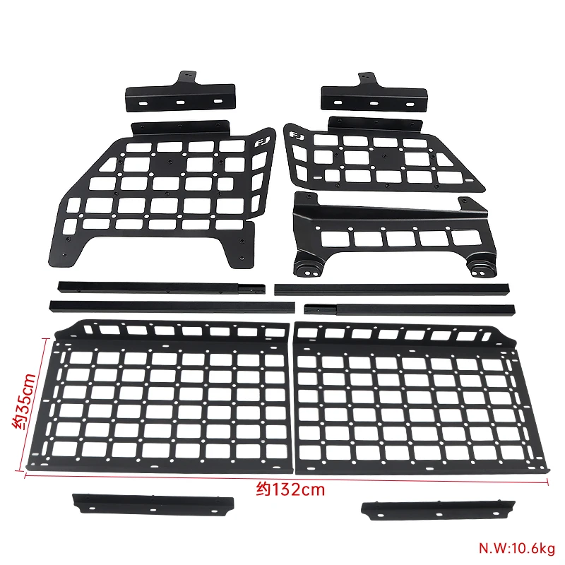 New Trunk Storage Rack For Toyota Fj Cruiser Side Window Rack Roof Rack ...