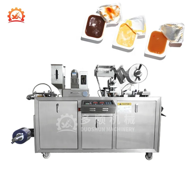 Laboratory DPP-80 DPP-115 Pill Tablet Capsule Liquid Jam Butter Blister Packing Machine