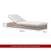 Chaise longue 70*200*H40cm