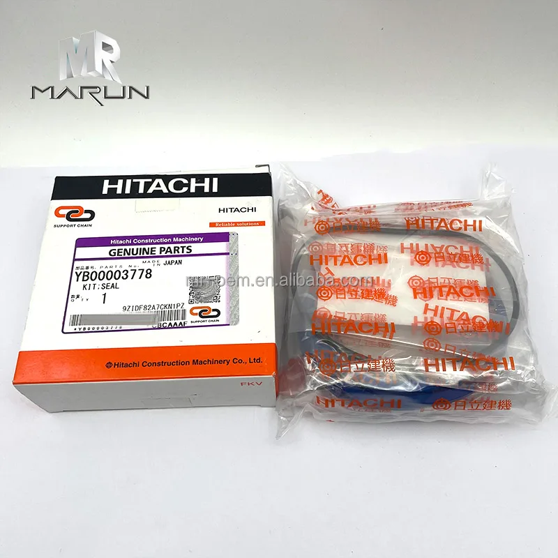 High Quality YB00003778 Original Brand Repair Seal Kit Hydraulic Pump O Ring Set Diesel Engine Construction Machinery
