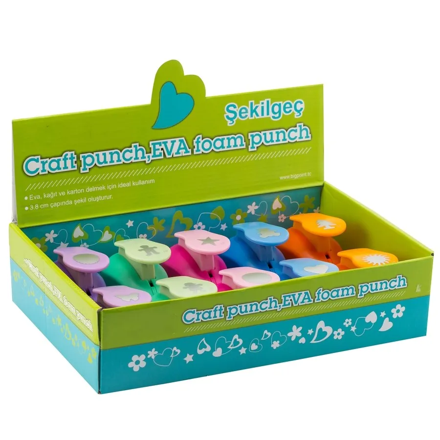 1 poinçon circulaire de 25mm pour scrapbooking BE ches eva maker, coupe-papier, gauage plus net