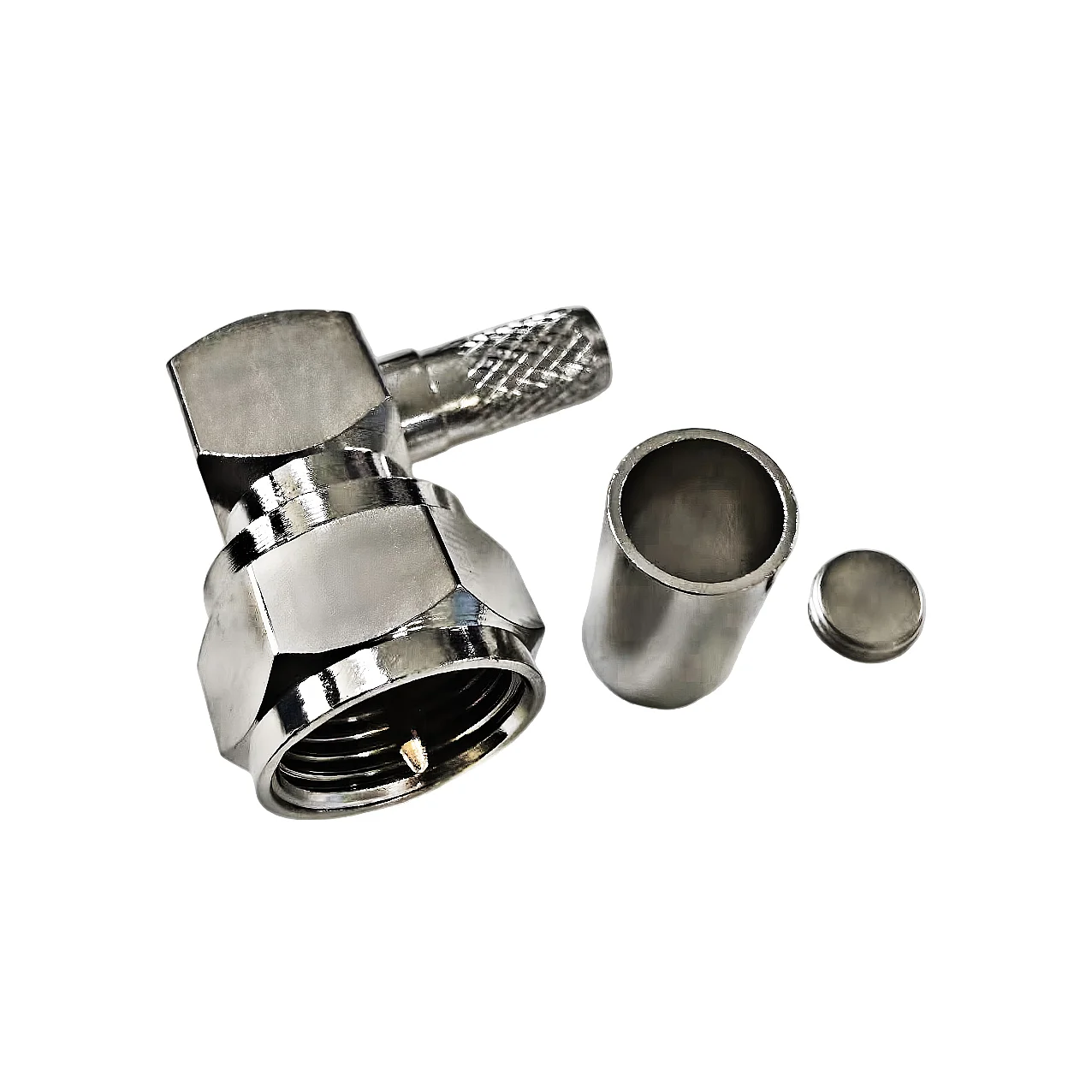 product factory f c jw3 rf connector f angle female connector crimp rg174 and rg316-0