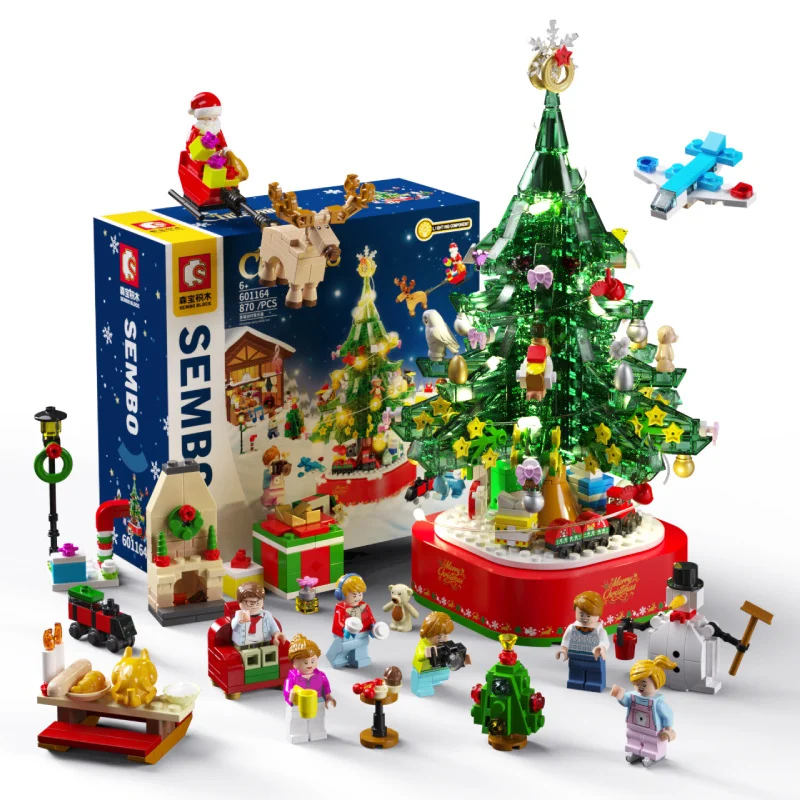 lego christmas music box