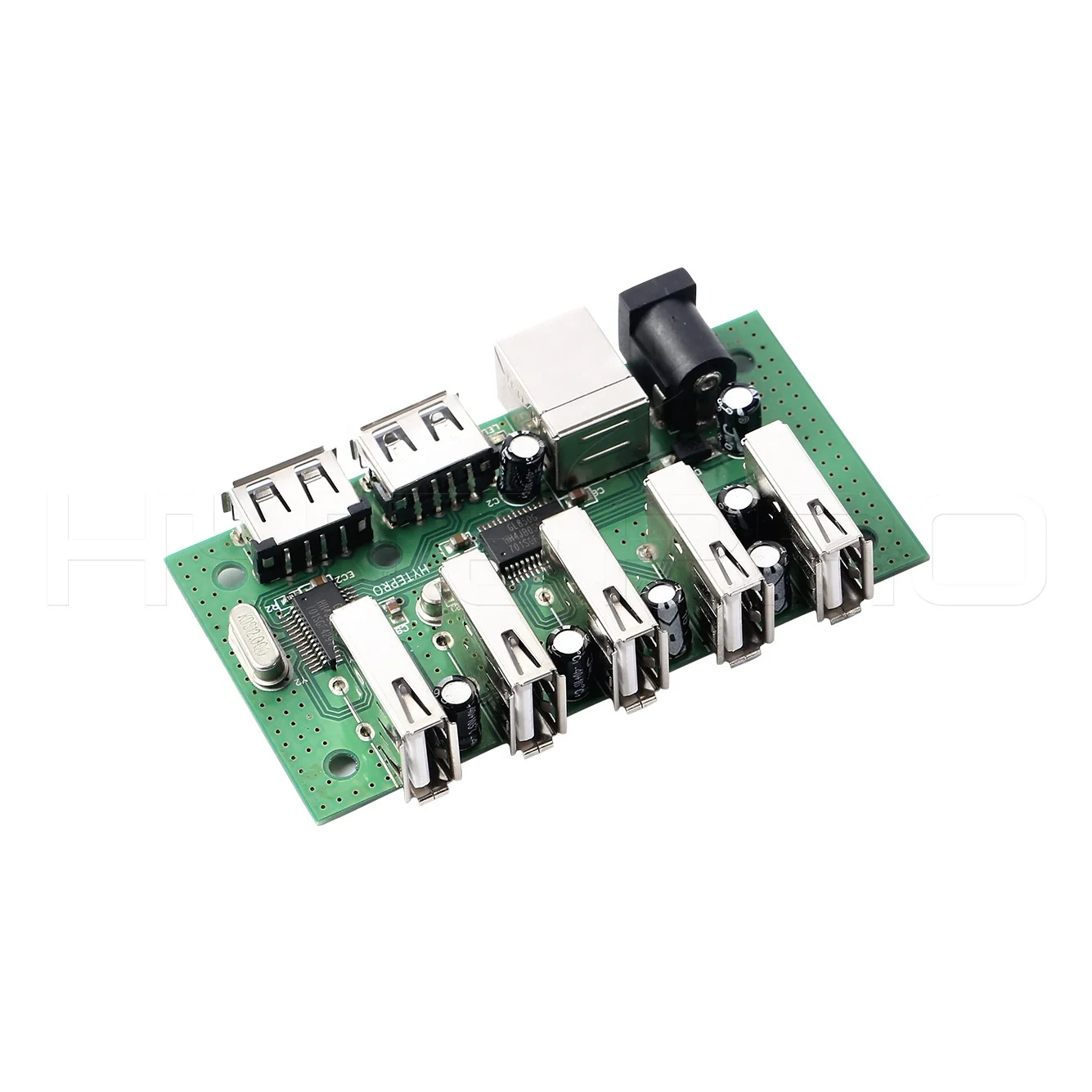 HytePro Compact Design 7 Port Usb 2.0 Hub 5v Usb Charger Electric Circuit Board
