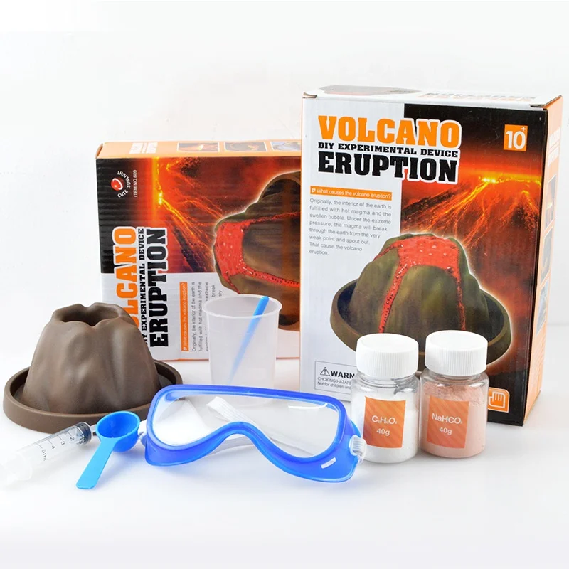 Come fare un VULCANO (Esperimento per bambini) - Bimbi Creativi