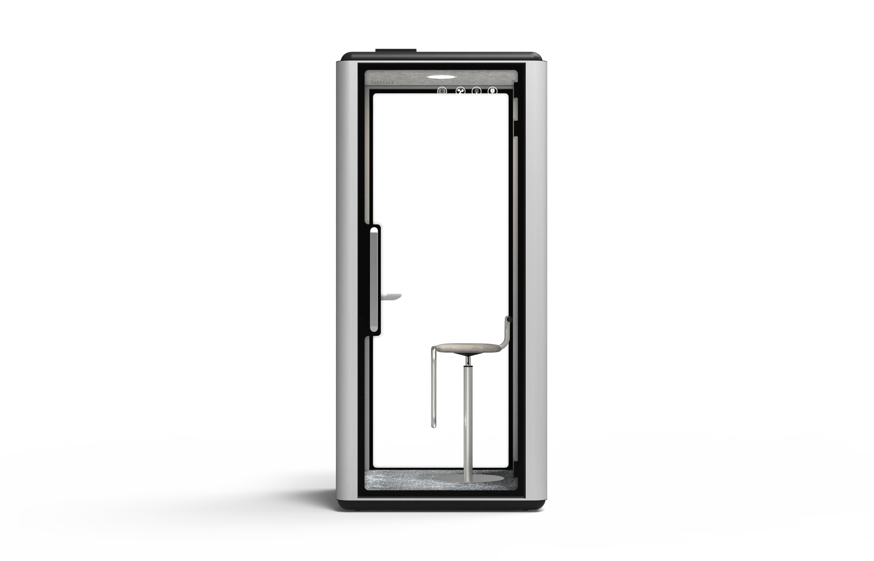 2025 Factory Wholesale Modern Luxury Leisure Booth Small Medium Large Private Pods Aluminum Alloy Soundproof And Movable 10