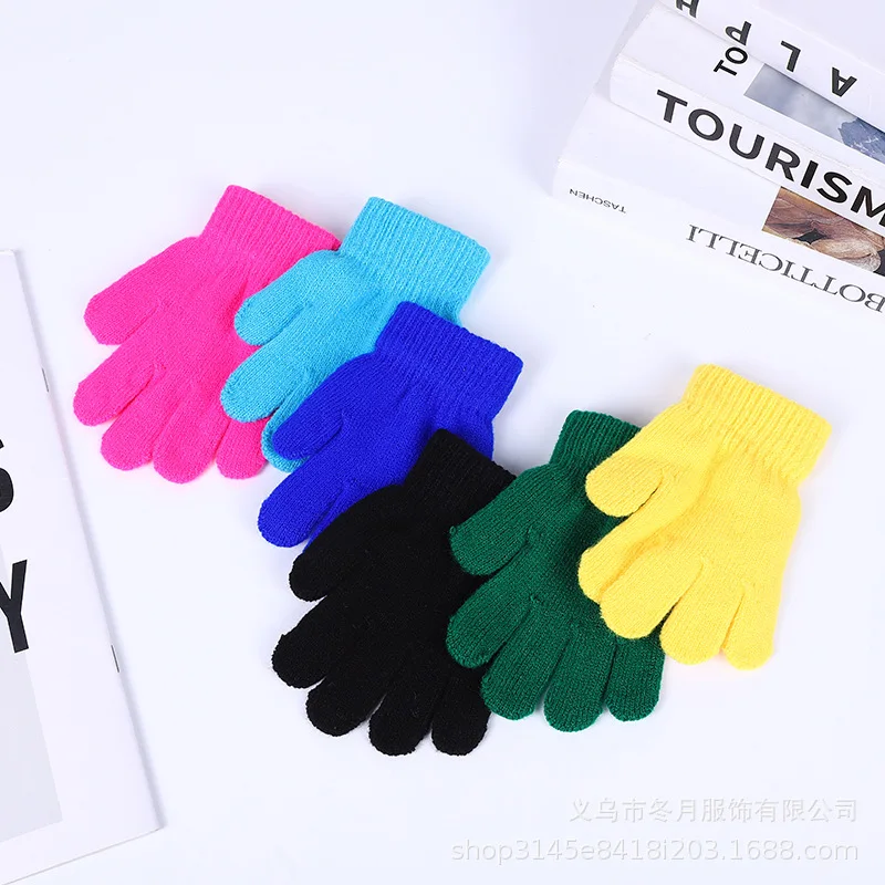 Оптовая продажа Теплые эластичные удобные Волшебные унисекс трикотажные Зимние перчатки для рук