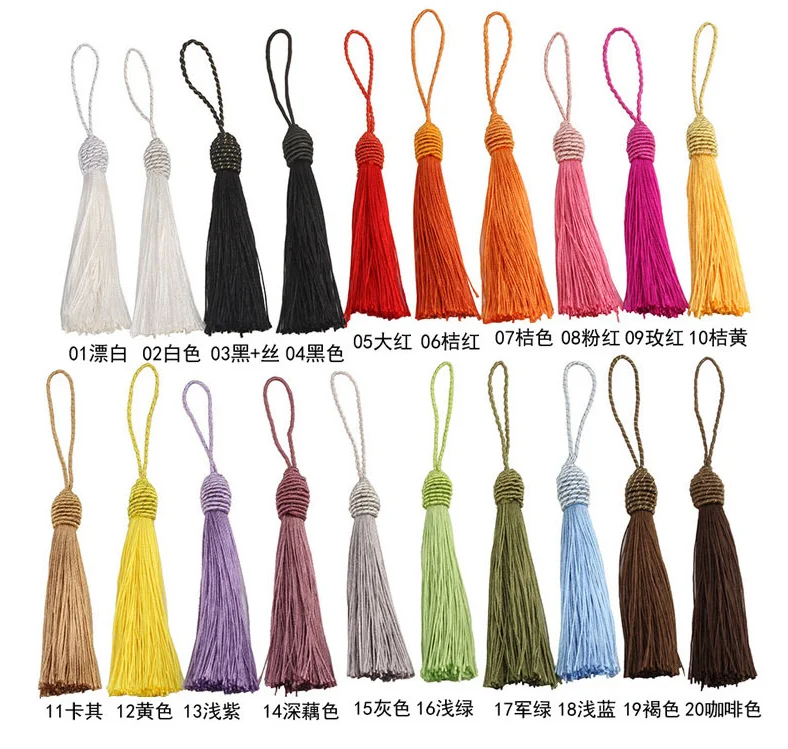 15cm Colorful Long Tassels For Clothing/tassels For Dresses Buy Long