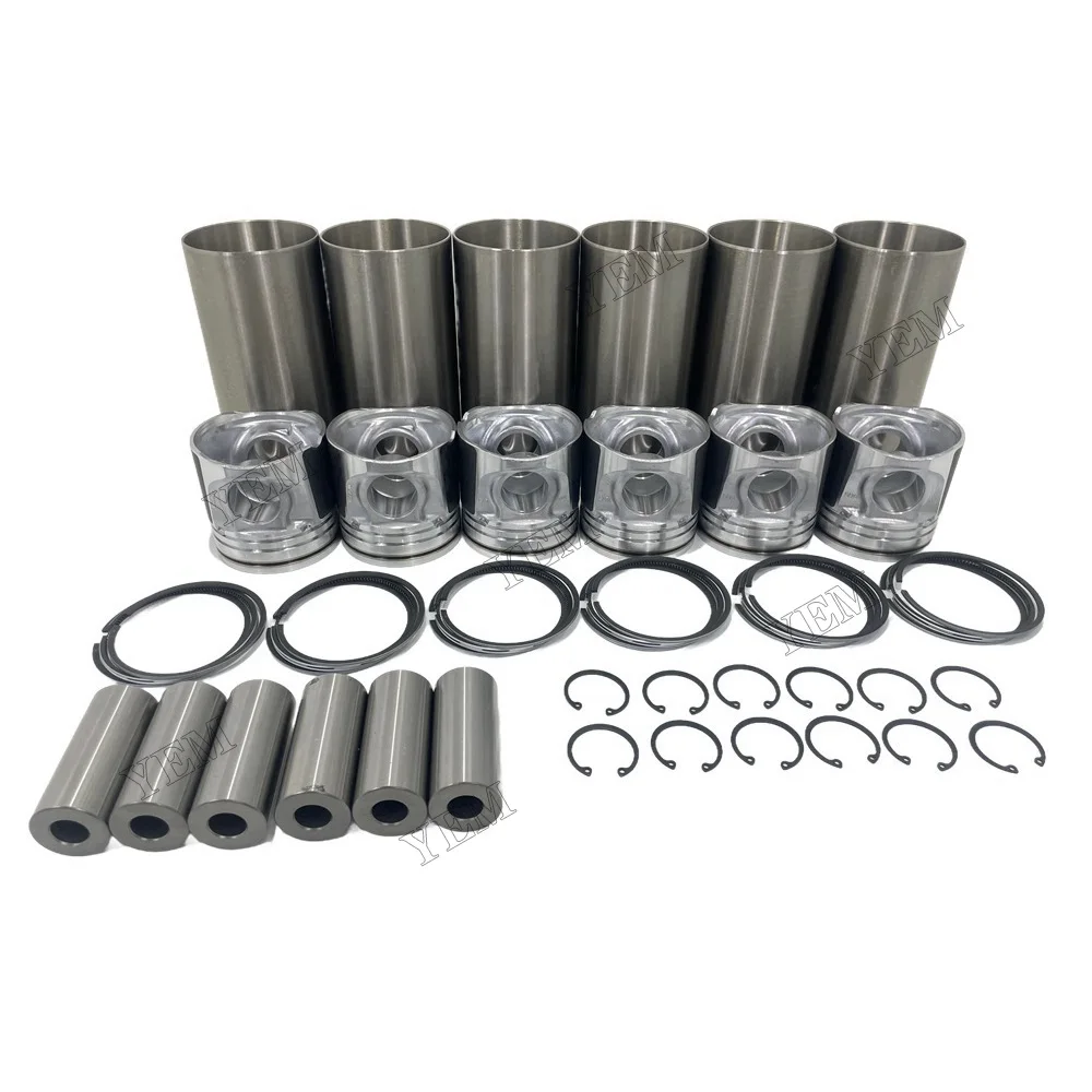 C6.4 Cylinder Liner Kit Fits for Caterpillar Genuine Engine Parts 2