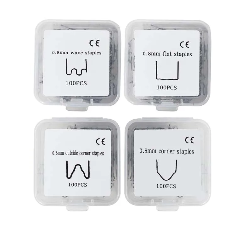 Универсальный горячий степлер 100 Вт, комплект для ремонта бампера автомобиля, ремонтный пластиковый сварочный аппарат, сварочный пистолет, инструмент для ремонта