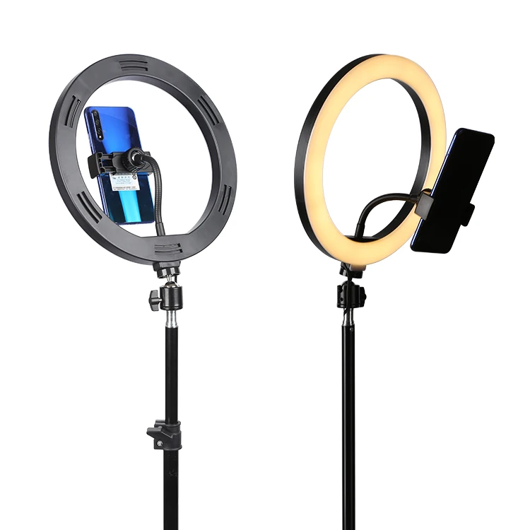 
 Охрана окружающей среды для видеосъемки для макияжа 10 дюймов 12 дюймов светодиодное осветительное кольцо для селфи  