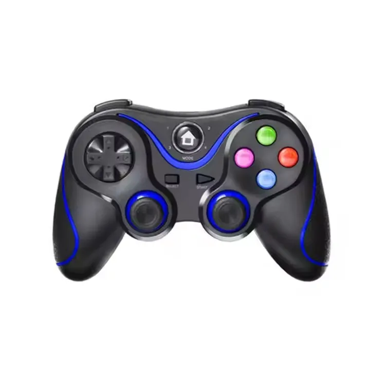 V8 Wireless BT Gamepad for Android/iOS/PC/TV Dual Vibration Controller Compatible with Home Consoles  Portable Devices