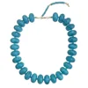 Collana blu lago profondo