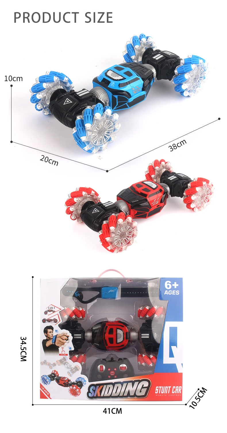 Double Side Remote Control Drift Twisting Rc Stunt Car 4wd Speed Car