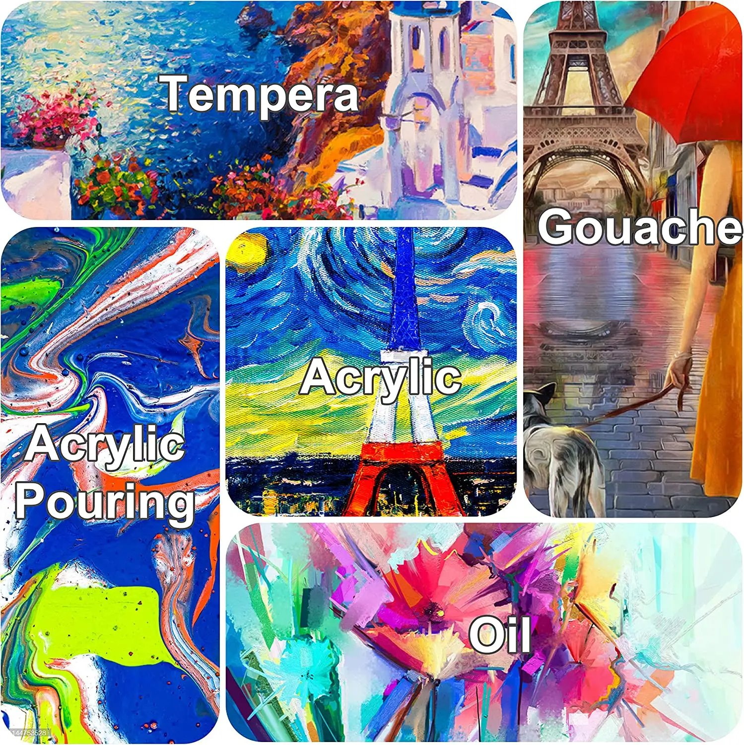 Canvas Frame Wood Custom Size Art Supplier Blank Stretched Canvas For Painting 100 Cotton Art