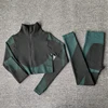 dark green jacket set