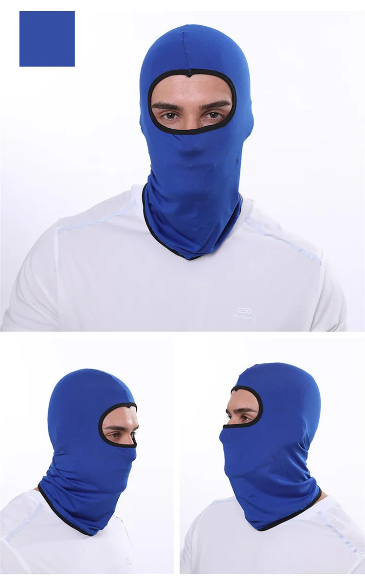 Cycling Cap Ski Full Face Cover Motorcycle Balaclava Hat Hood Neck Dustproof Winter Summer Fleece Covers Thermal Face Cover