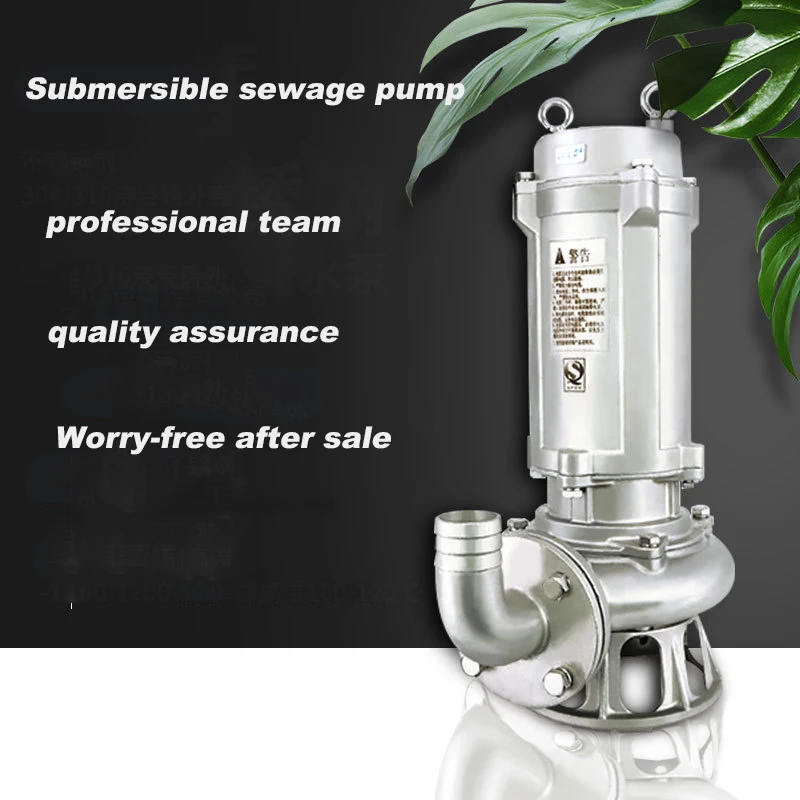 Submersible Dewatering Sludge Transfer Pumps Portable Sewage Pump Centrifugal Slurry Pump