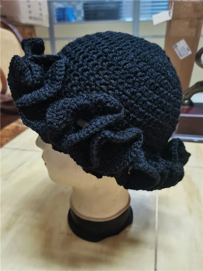 Chapeau Bob En Crochet Femme - Chapeau Soleil Fausse Paille Pliable Léger Printemps Été