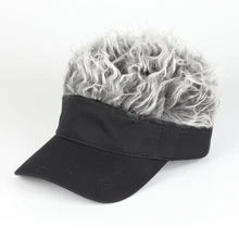 Promotional High Quality Fashion Winter Fur Custom Logo Cotton Outdoor Sports Hats Wig Cap