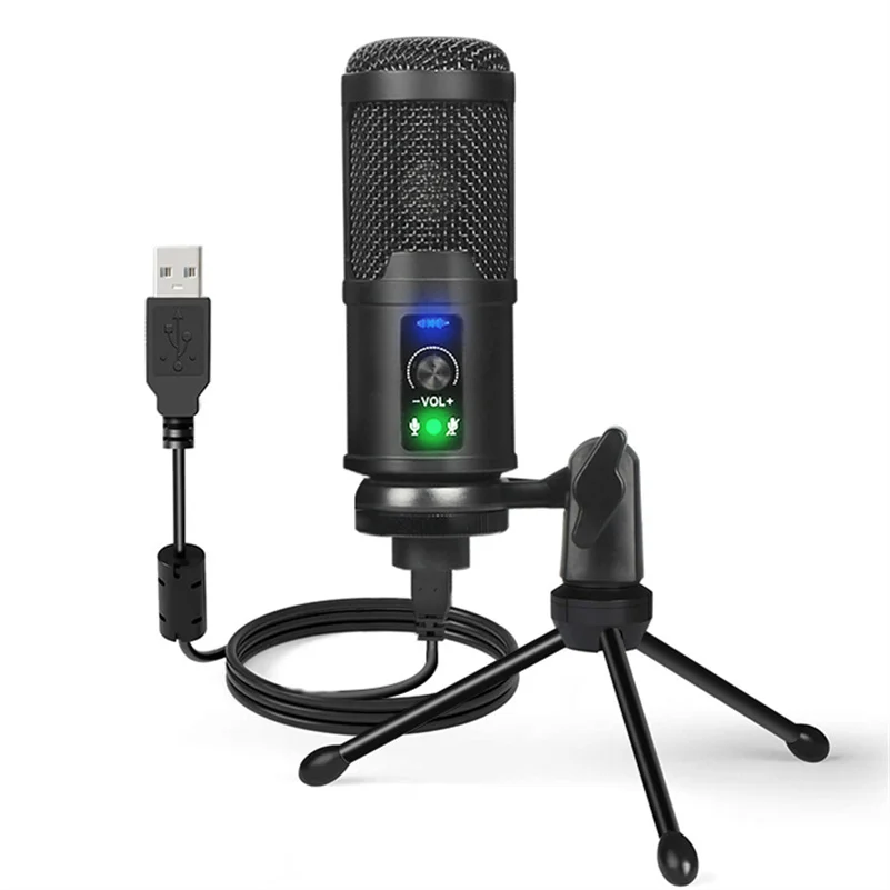 Best Selling BM65 Studio Usb Condenser Microphones Studio Microfono  for Computer Gaming Streaming Recording