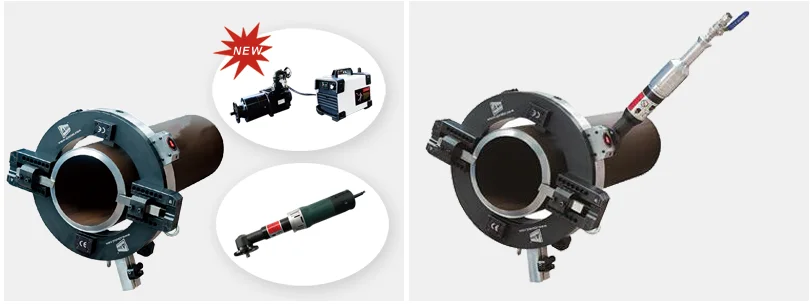 Standard Split Frame Pipe Cutting Beveling Machine