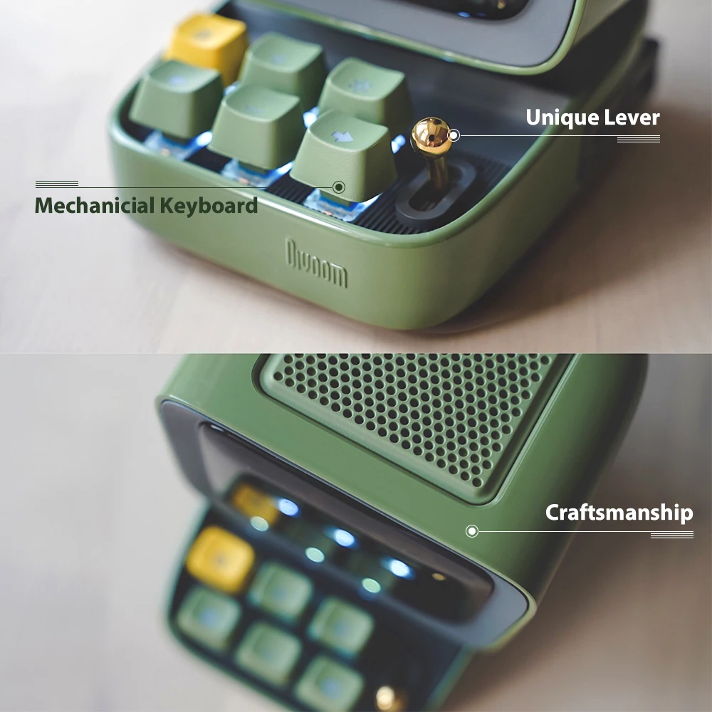 Divoom Ditoo Portable Creative Wireless Bluetooth Speaker Stereo Stereo Speaker Outdoor Bass Speaker Support FM Radio TF AUX USB