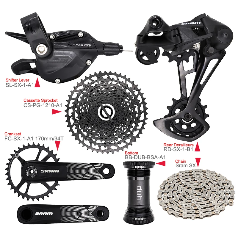 新品 SRAM NX Eagle SX Eagle PG1210 12速 新品 SRAM NX Eagle SX