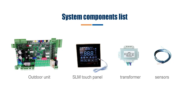 Factory price air source chiller heat pump controller for Monobloc heat pump air conditioner manufacture