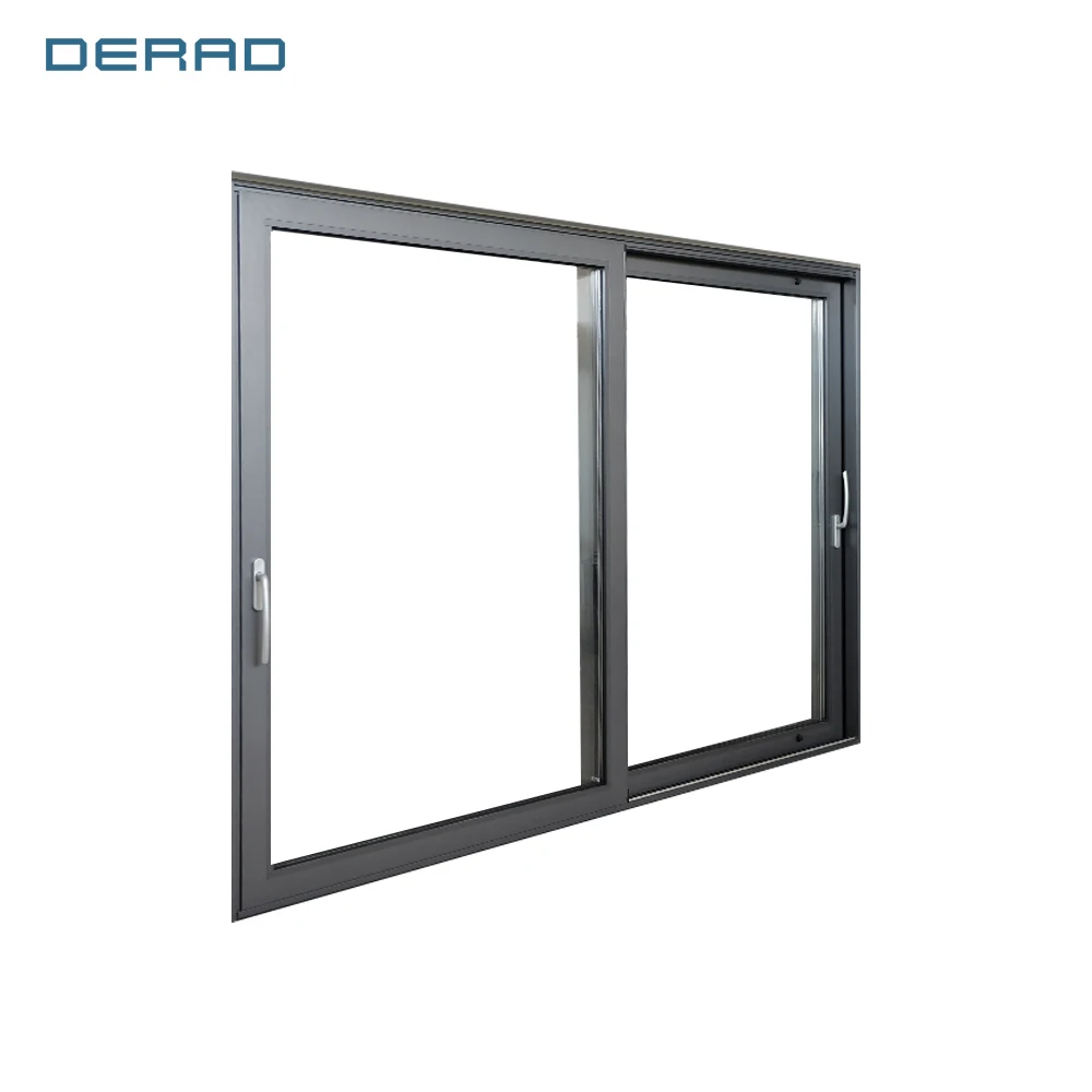 Customized Public Building Patio Glass Doors Tinted Frosted Glass Powder Coated Aluminium Profile Lift Sliding Door supplier