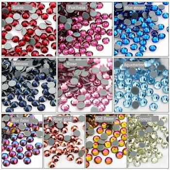 Strass E Decorazioni Con Retro Piatto Non Hot Fix Accessori Per - Foto 5