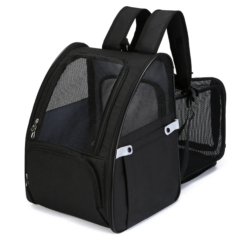 Back Expandable Dog Cat Carrier Bag Airline Approved Pet Carrier Backpack Bag manufacture