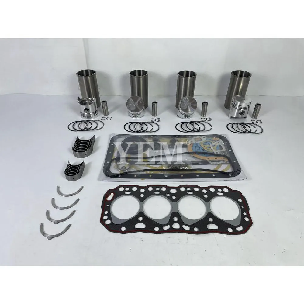 2J Engine Rebuild Kit With Cylinder Gaskets Piston Rings Liner Bearings for Toyota Engine Repair Parts Kit