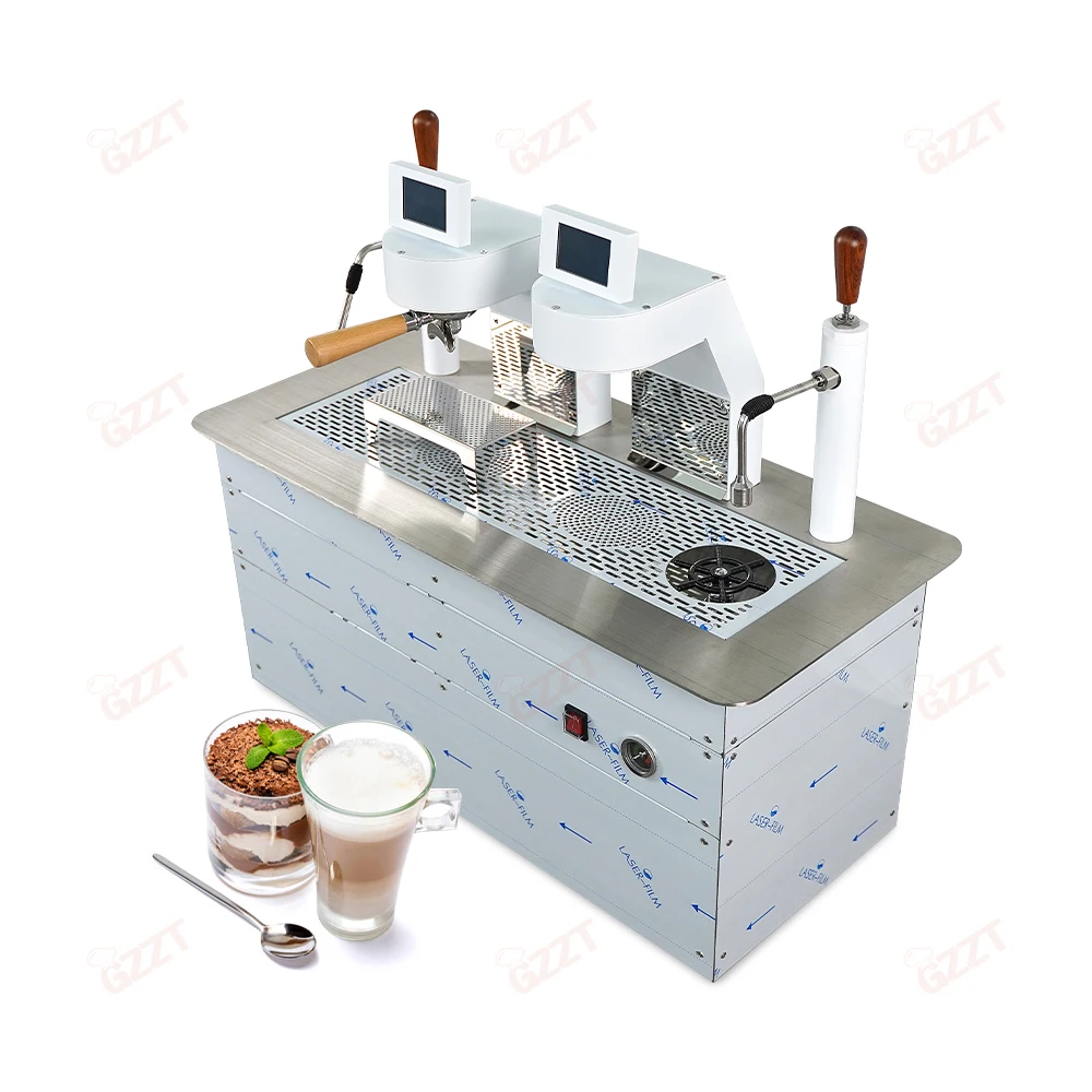 Boilers Europe Teapresso Milk Tea Making Machine Buit-in Espresso  Coffee Commercial Electric Tea Coffee Maker Machine