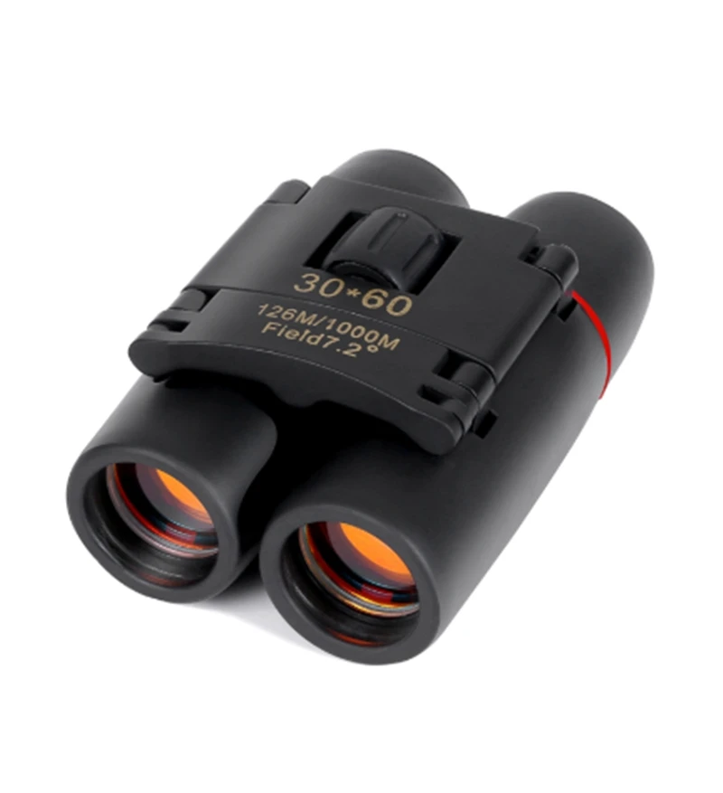 Zoom Telescope 30x60 Folding Binoculars with Low Light Night Vision for outdoor 