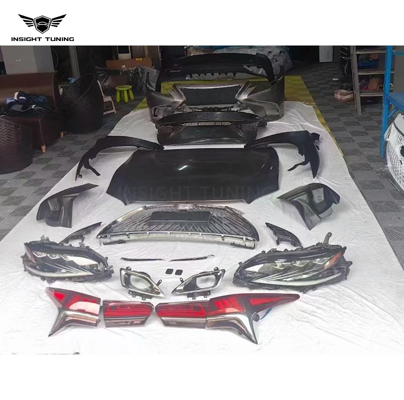 New High Quality PP Bumper Clips Car Upgrade Bodykit for 2006-2015 LS460 LS600 to 2024 LS500H