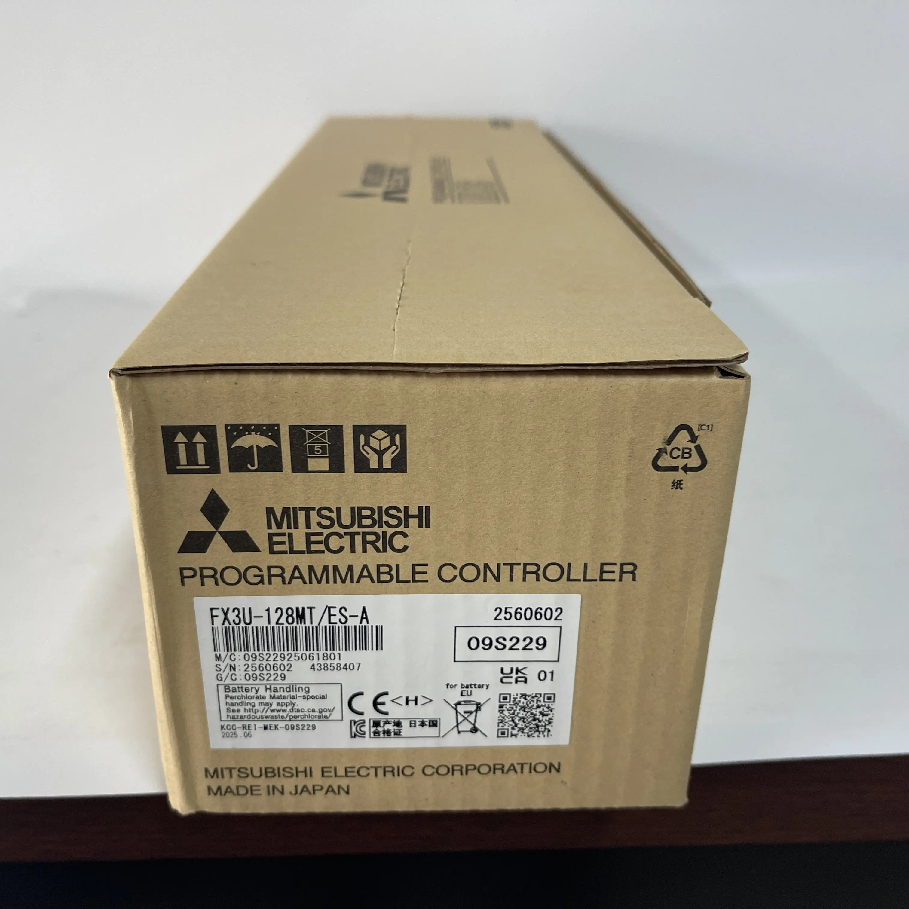 Mitsubishi FX3U PLC CPU FX3U-128MT/ES-A Mitsubishi FX3U PLC CPU FX3U-128MT/ES-A