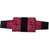 Estampado de leopardo rosa rojo