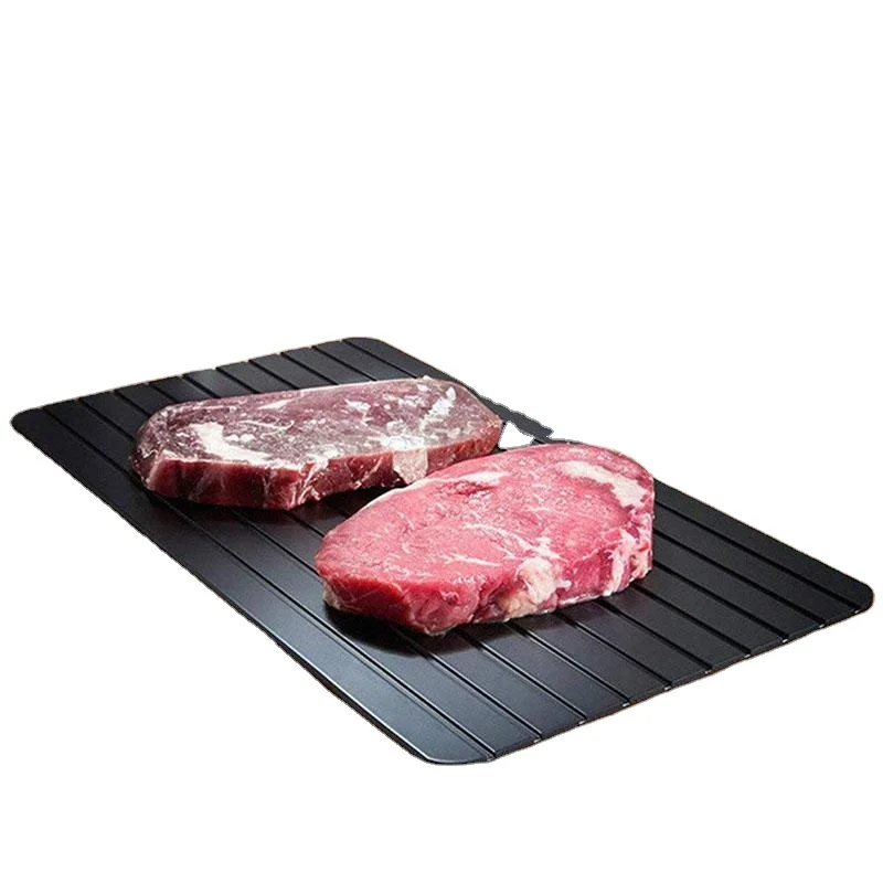 Fast Defrosting Tray Thaw Frozen Food Meat Fruit Quick Defrosting Plate Board 