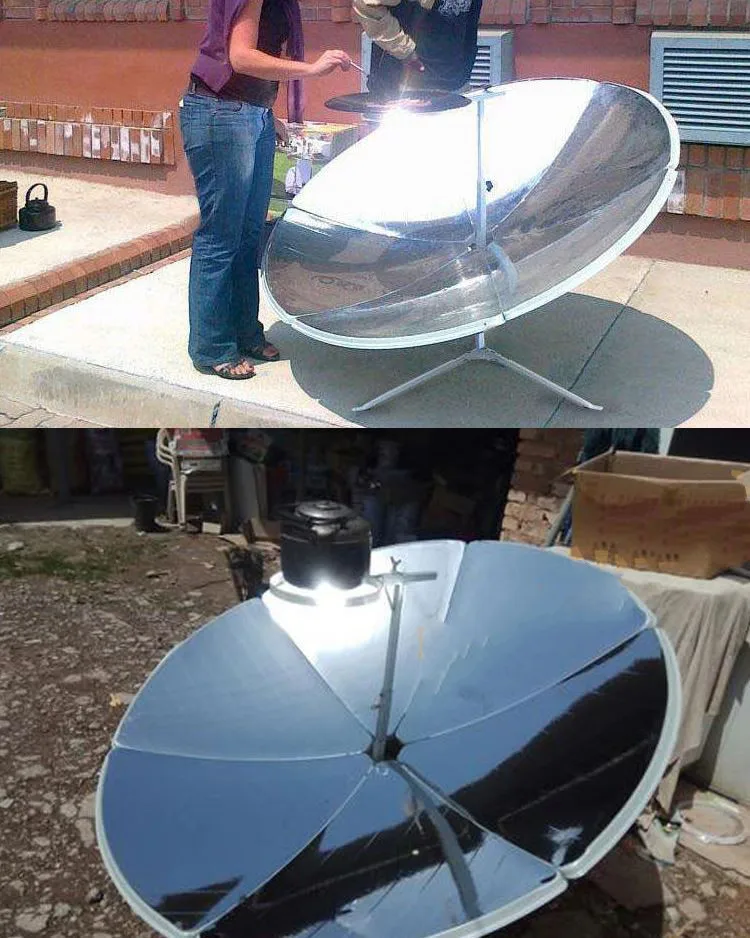 Home Energy saving Cooker Outdoor Solar Cooker New Pulley Boiling