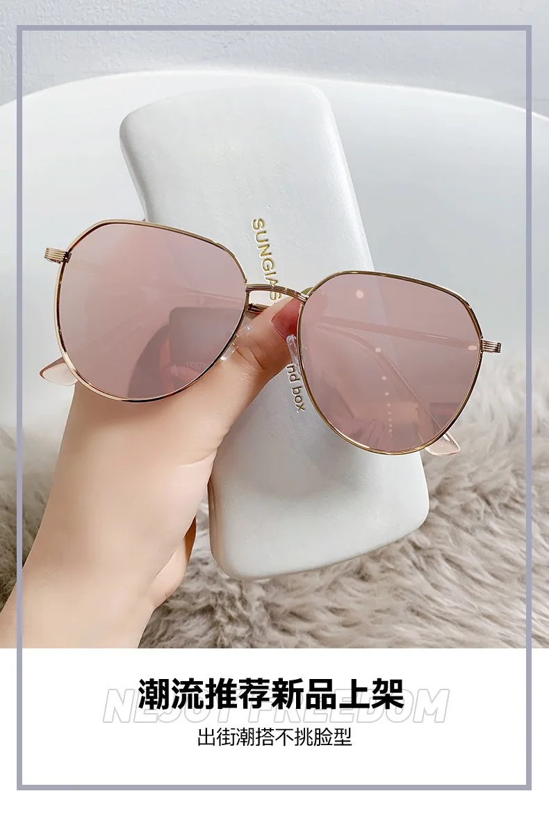 New Fashionable Metal Mens Polarized Sunglasses Uv Protection With Anti-Uv Glasses for Outdoor Driving Activities