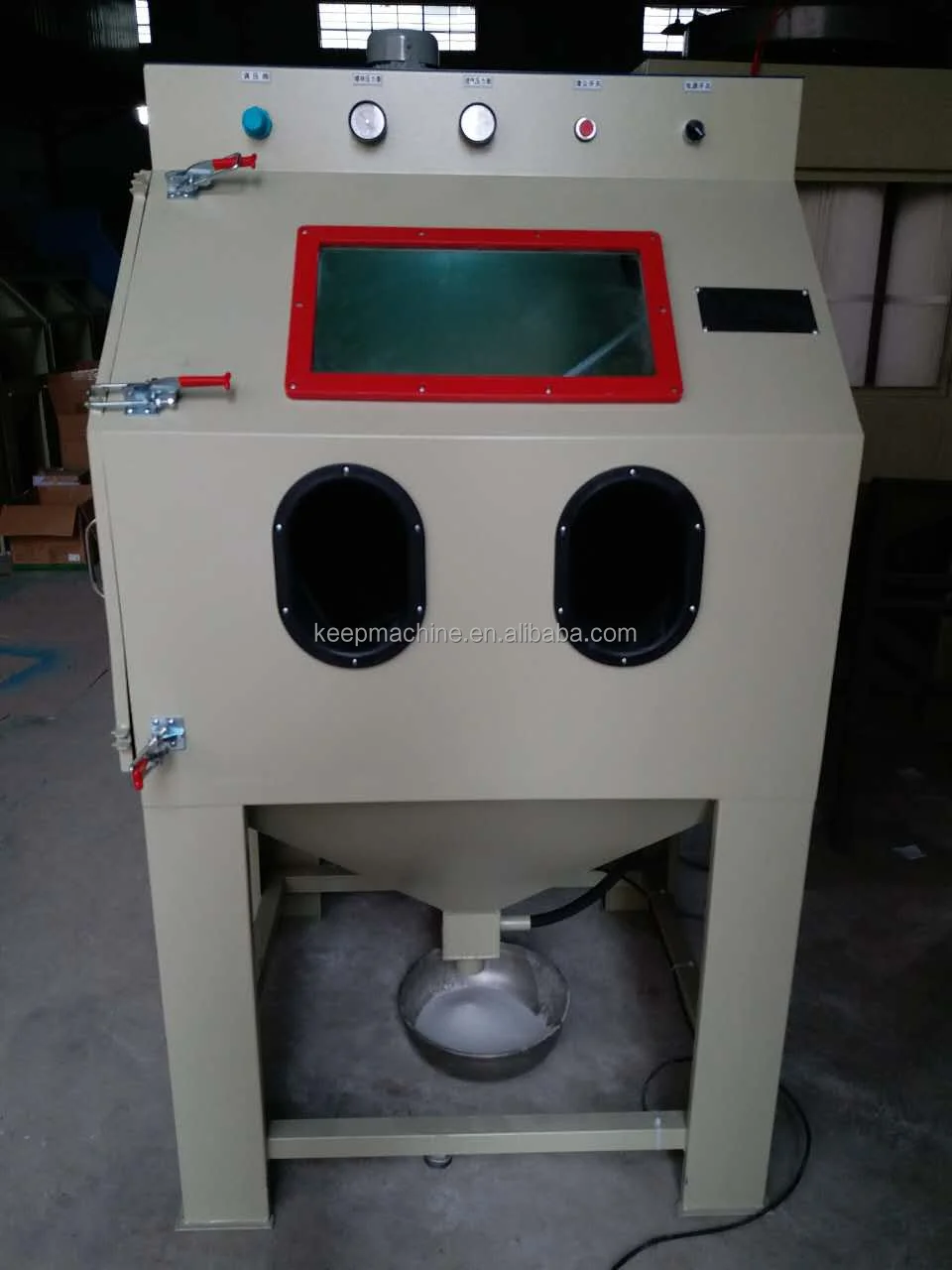 Sandblasting Machine/stainless Steel Wet Sandblasting Cabinet ...